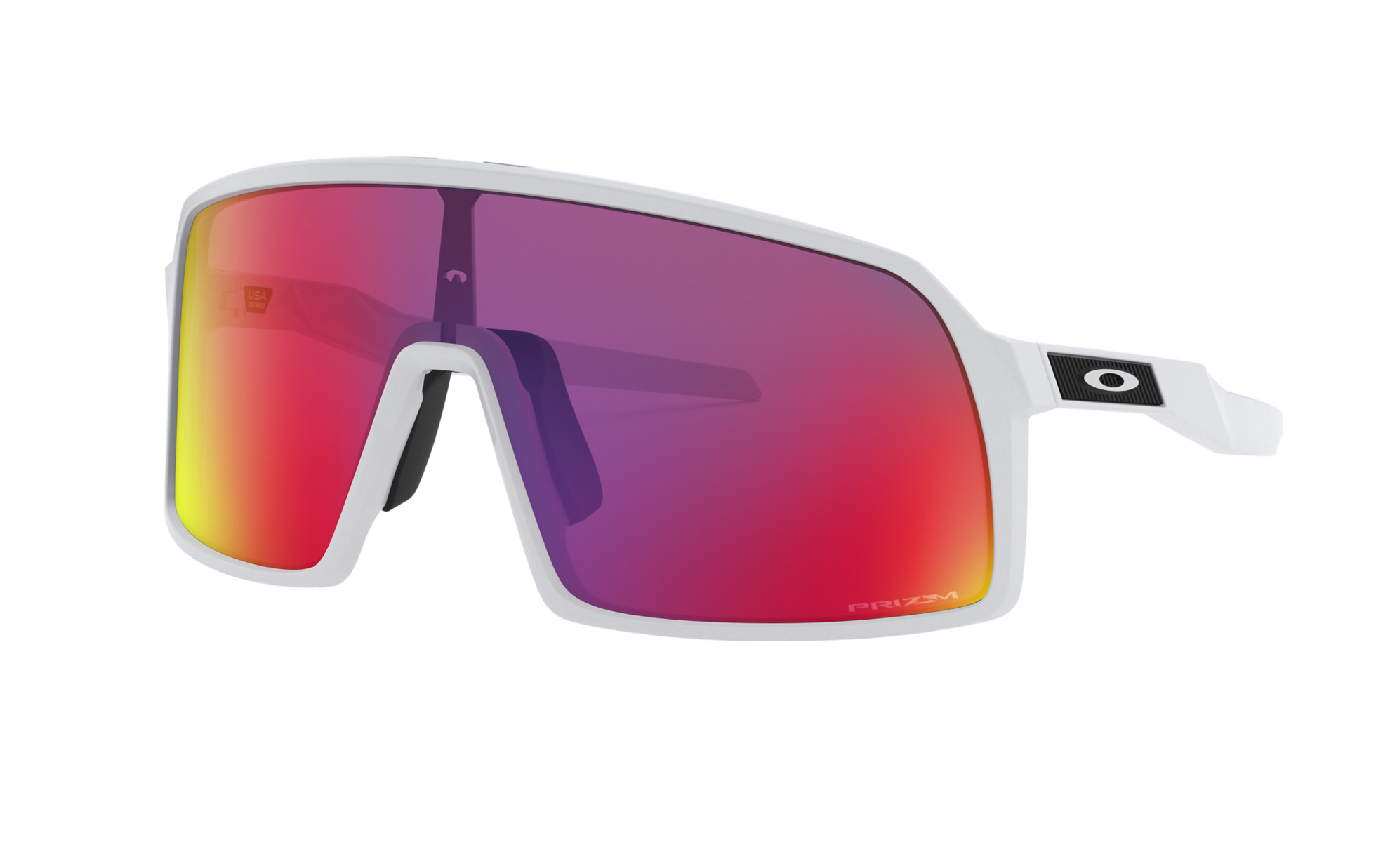 OAKLEY occhiali SUTRO S MATTE WHITE PRIZM ROAD- Baldoni Bike Shop Forlì