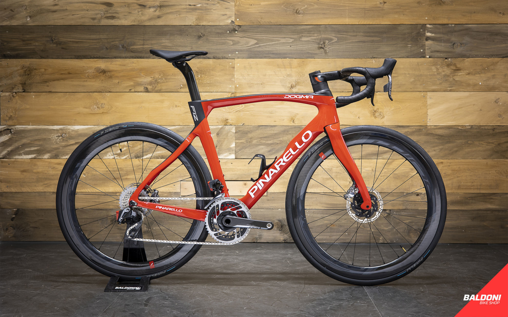 PINARELLO F12 441DISC METEOR RED TG55- Baldoni Bike Shop Forlì