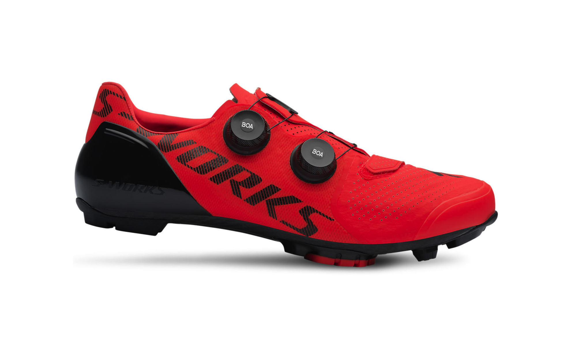 scarpe ciclismo rosse