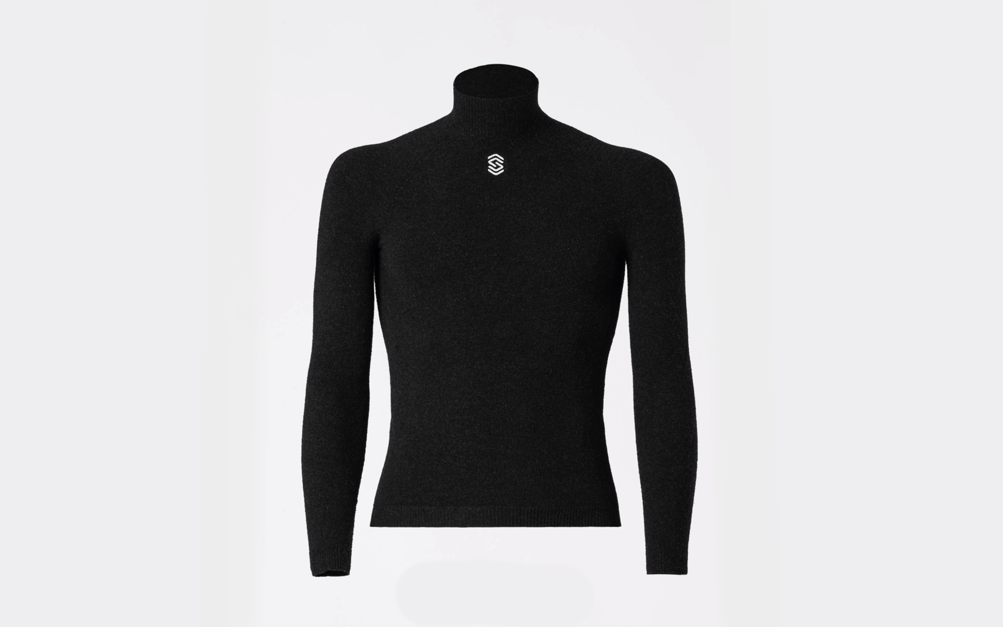SILVERSKIN Stay Warm - Maglia termica Manica Lunga Collo Alto Anthracite-  Baldoni Bike Shop Forlì
