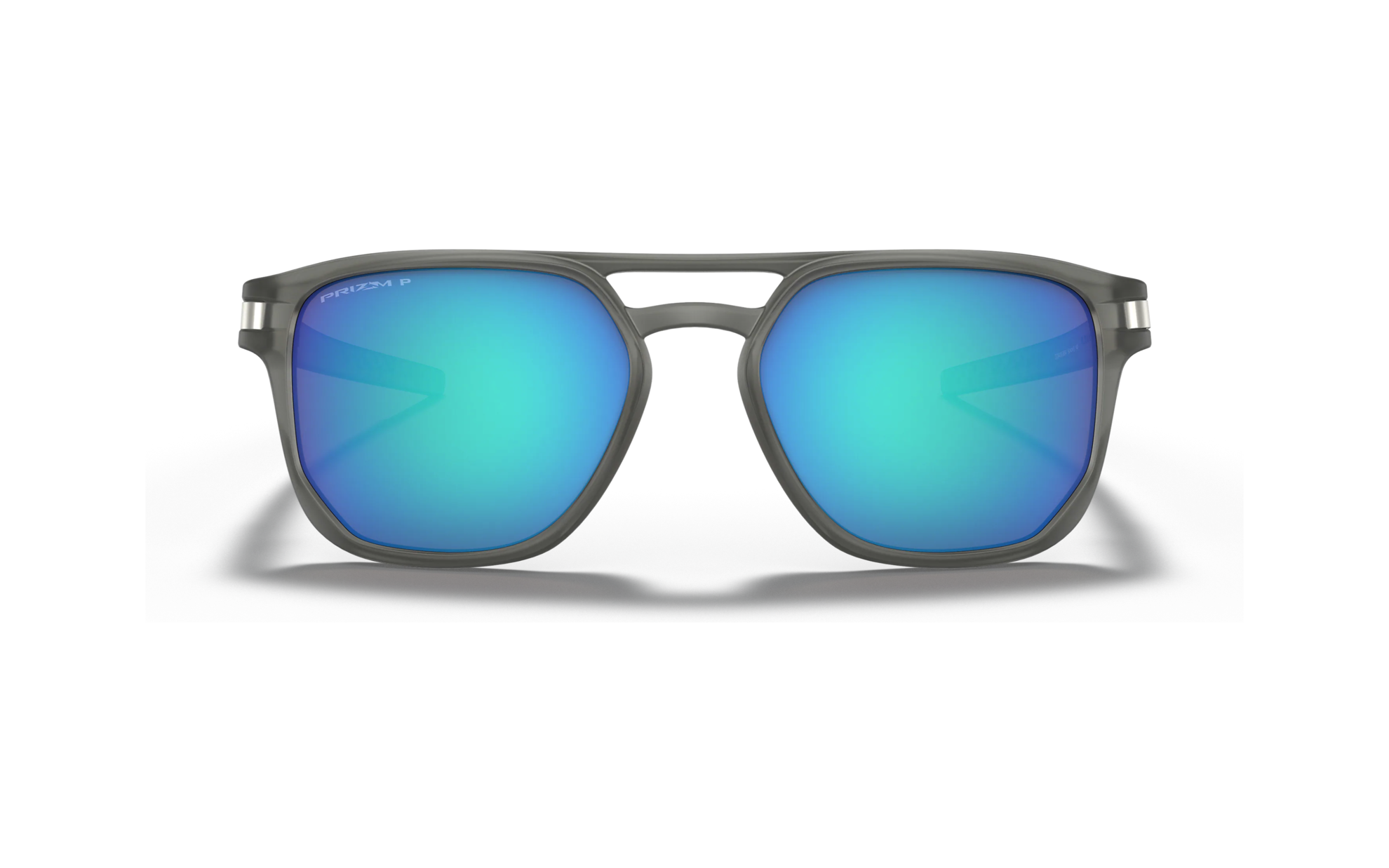 OAKLEY occhiali LATCH™ BETA MATTE GREY INK - PRIZM SAPPHIRE POLAR- Baldoni  Bike Shop Forlì