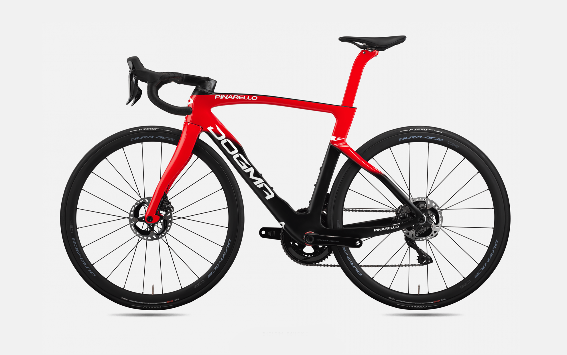 PINARELLO DOGMA F DISC CB611 ERUPTION RED SHIMANO TG 55- Baldoni Bike Shop  Forlì