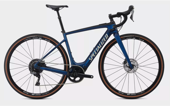 Immagine di SPECIALIZED TURBO CREO SL EVO COMP CARBON MY22 Gloss Navy/White Mountains