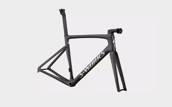 Picture of SPECIALIZED Telaio S-Works Tarmac SL7 MY22 - SATIN CARBON / GLOSS BRUSHED