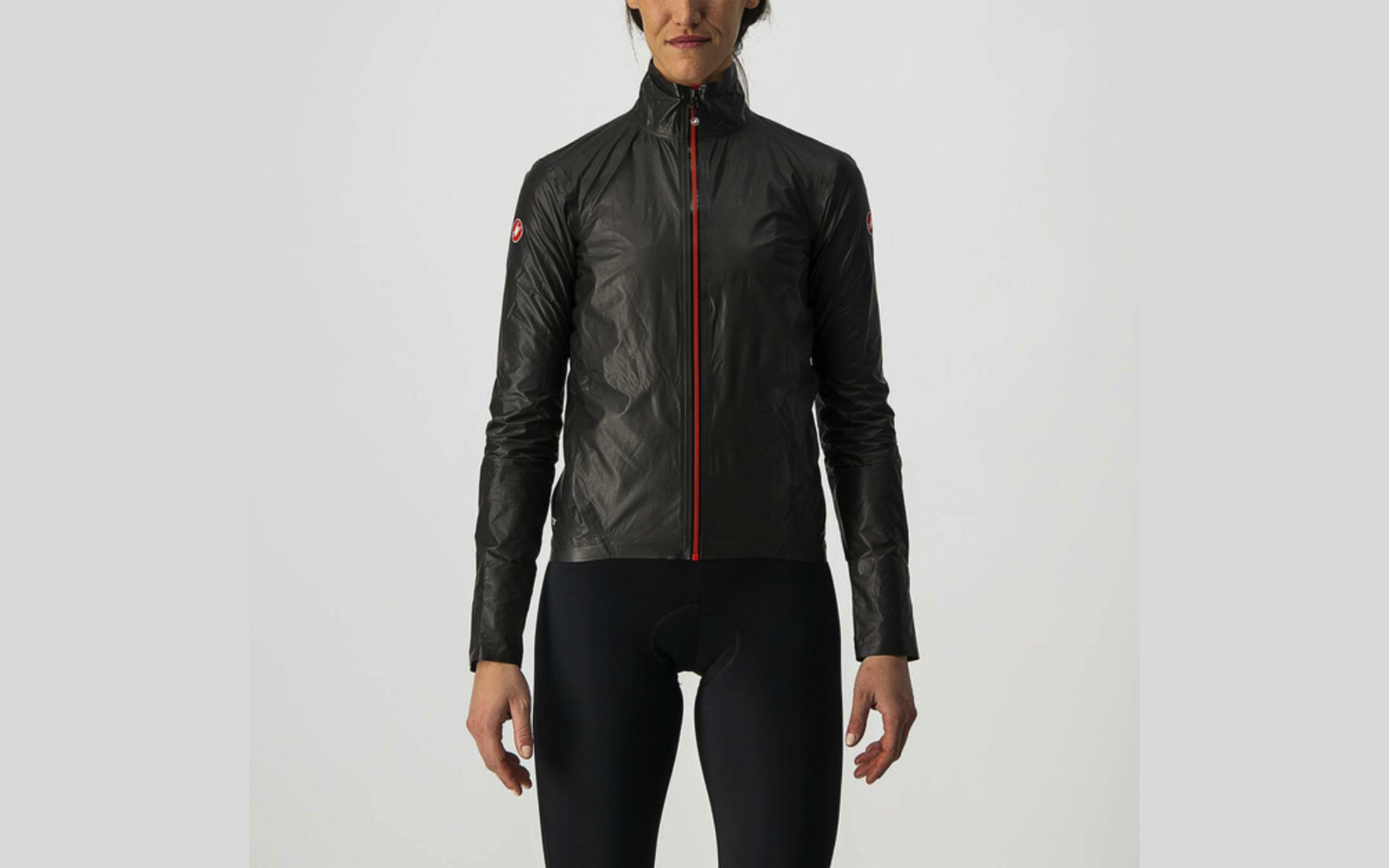 CASTELLI ANTIPIOGGIA IDRO 3 WOMAN - NERO- Baldoni Bike Shop Forlì