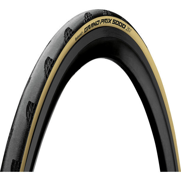 CONTINENTAL GrandPrix 5000 Copertone pieghevole 700X28 Cream Skinwall,  nero/beige- Baldoni Bike Shop Forlì