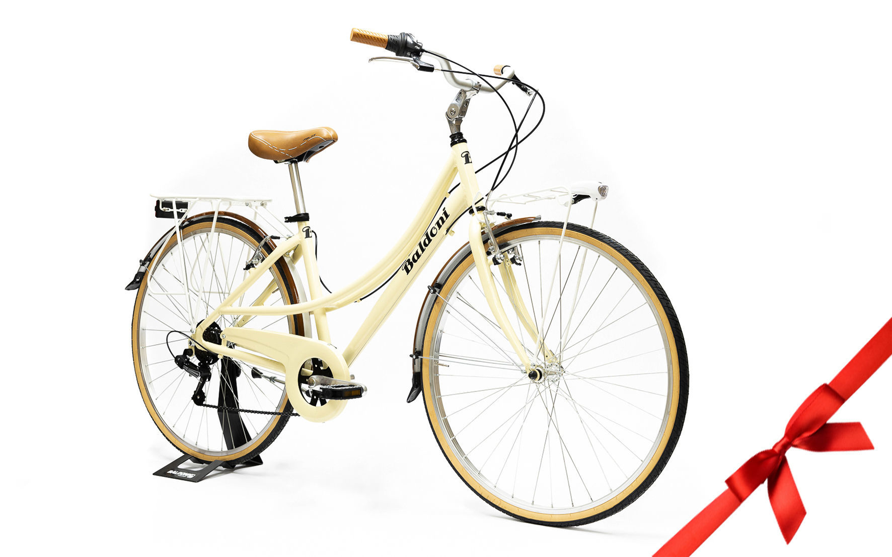CITY BIKE RONDINE DONNA - COLORE PANNA- Baldoni Bike Shop Forlì