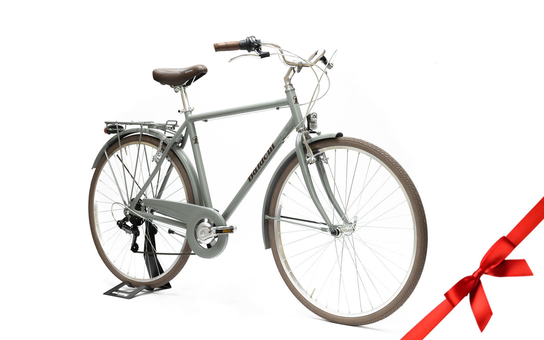CITY BIKE UOMO - COLORE grigio- Baldoni Bike Shop Forlì