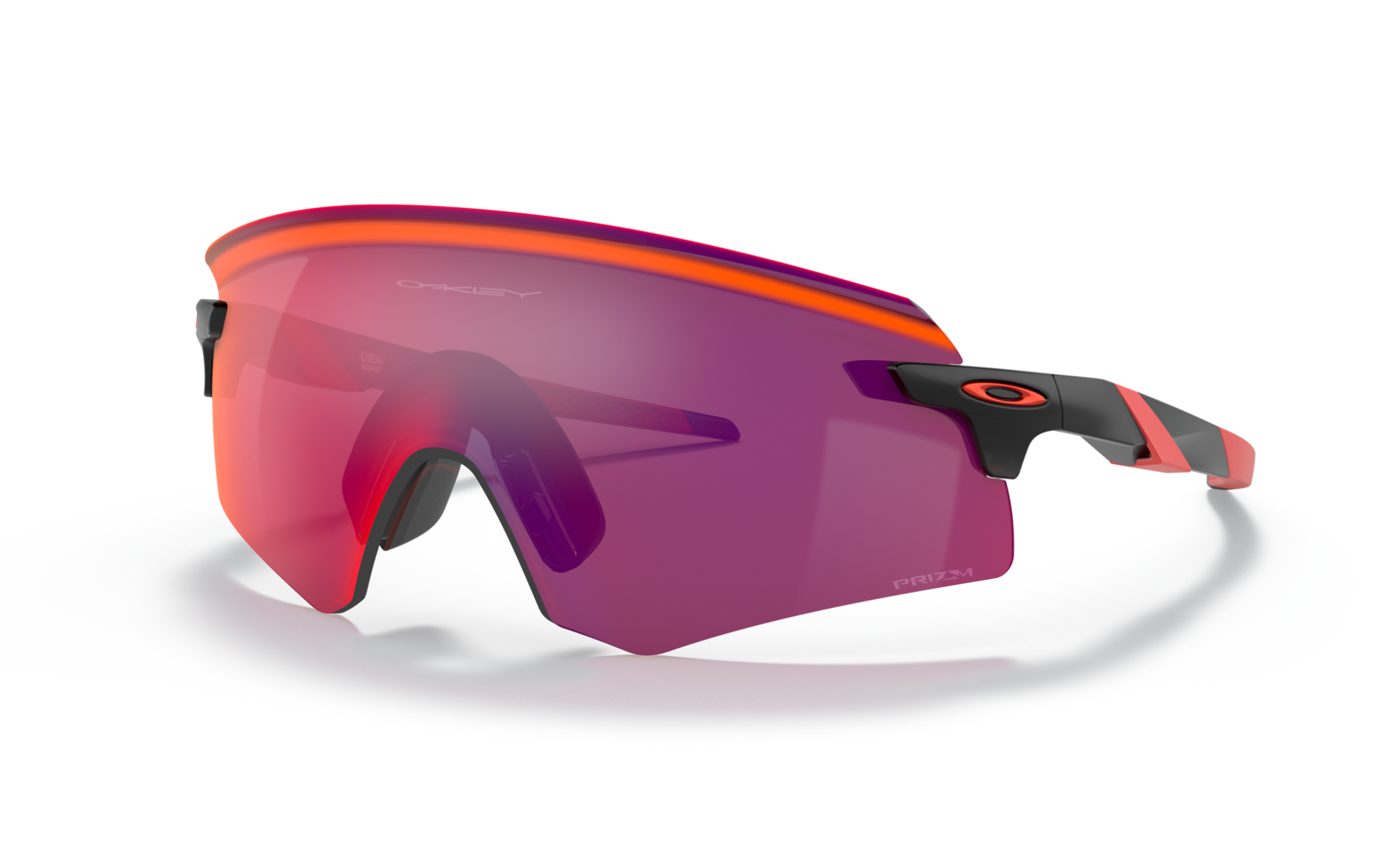 OAKLEY occhiali ENCODER Prizm road Lenti, Matte Carbon Montatura- Baldoni  Bike Shop Forlì