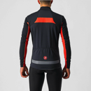 Picture of CASTELLI giacca MORTIROLO VI JACKET - LIGHT BLACK/FIERY RED
