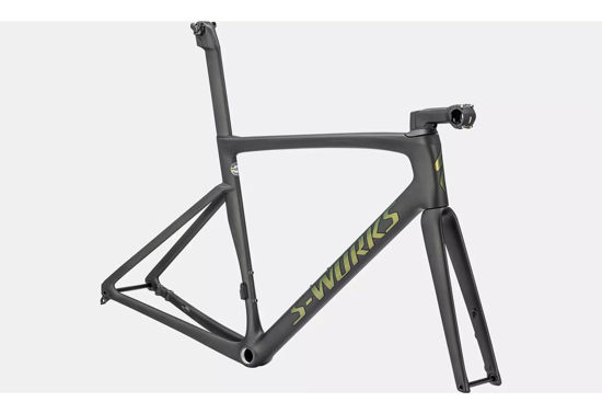 Picture of SPECIALIZED Telaio S-Works Tarmac SL7 MY22 - SATIN CARBON / JET FUEL