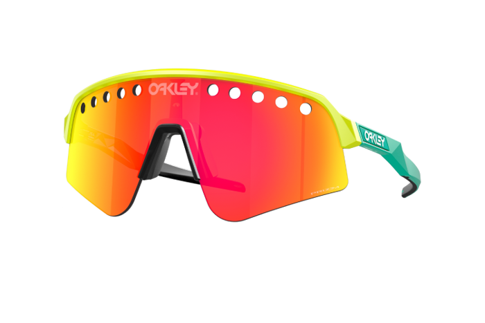 OAKLEY occhiali SUTRO LITE SWEEP YELLOW - PRIZM RUBY- Baldoni Bike Shop  Forlì