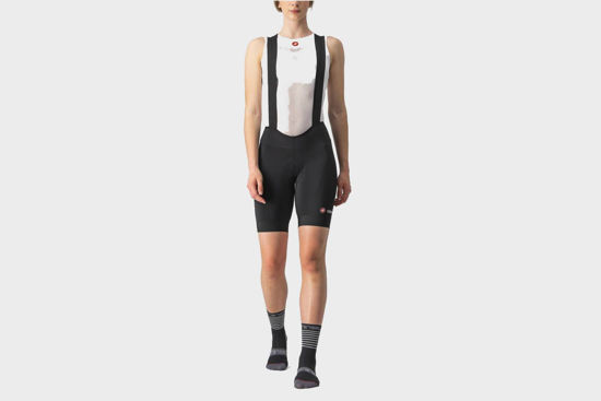 Show details for CASTELLI ENDURANCE BIBSHORT Black Woman Picture of CASTELLI ENDURANCE BIBSHORT Black Woman