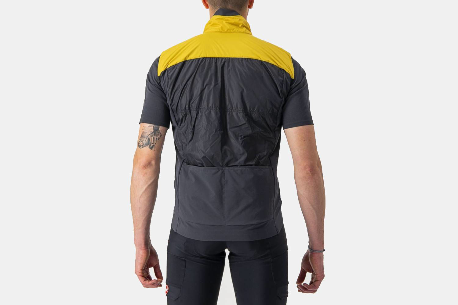 Picture of CASTELLI Sleeveless Goldenrod Cycling Vest UNLIMITED PUFFY VEST 