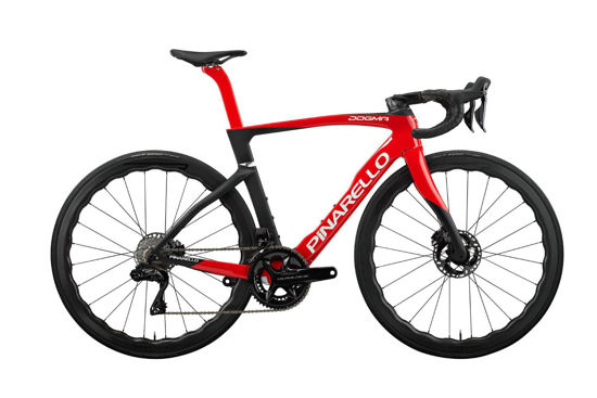 Picture of PINARELLO My23 Dogma F Disc Red etap axs 12s disk brake PRINCETON GRIT 4540 DB XDR 