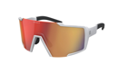 Picture of SCOTT Compact Shield Cycling Glasses White Matt Red Chrome