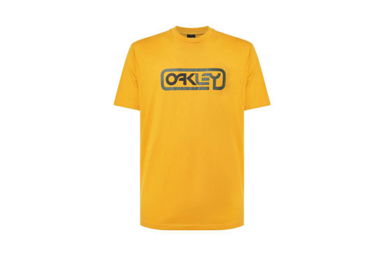 Picture of OAKLEY T-Shirt Locked In B1B Tee Yellow